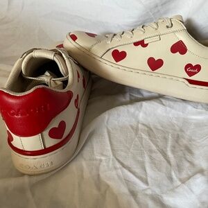 COACH Lowrise Low Top Valentine's Sneakers